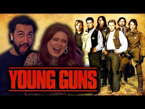 BRITISH COUPLE WATCH *Young Guns (1988)* FOR THE FIRST TIME!!