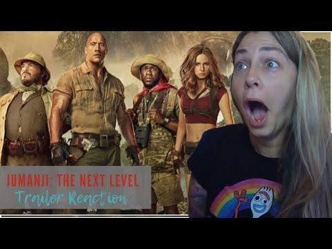 JUMANJI: THE NEXT LEVEL Official Trailer Reaction and Review