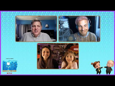 Voice of Boss Baby JP Karliak Talks New Show! | The Boss Baby: Back In The Crib Interview