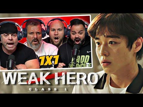 First time watching Weak Hero season 1 episode 1 reaction