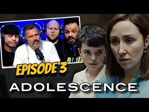 Adolescence episode 3 reaction | First time watching