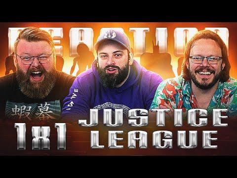 Justice League 1x1 REACTION!! "Secret Origins: Part I"