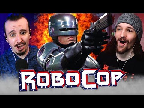 ROBOCOP (1987) MOVIE REACTION!! - First Time Watching!