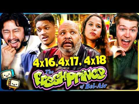 THE FRESH PRINCE OF BEL-AIR (1993) 4x16, 4x17 & 4x18 Reaction! | Will Smith w/ Jaby Koay