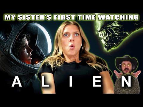 My Sister's First Time Watching Alien (1979) | Berly's Movie Reaction | Ash Is Weird!
