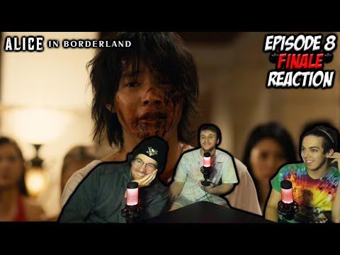 THERE'S FACE CARDS NOW?! | Alice in Borderland "Episode 8" Reaction!!