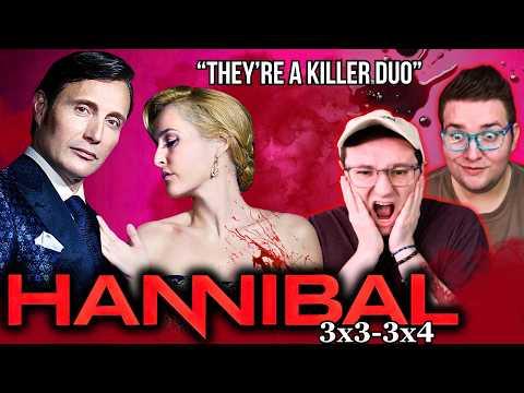 HANNIBAL (3x3 & 3x4) *REACTION* FIRST TIME WATCHING!