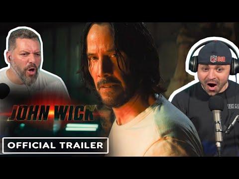 BABA YAGA is BACK!! John Wick 4 teaser trailer reaction