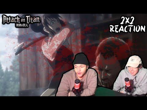 THE TITANS ARE EVERYWHERE!! | Attack on Titan 2x2 "I'm Home" Reaction!