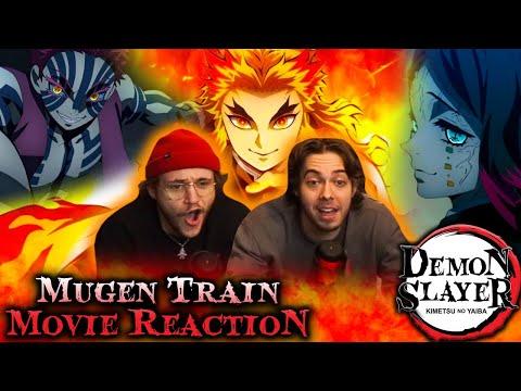 SET YOUR HEARTS ABLAZE!!! | Demon Slayer "Mugen Train" Movie Group Reaction!