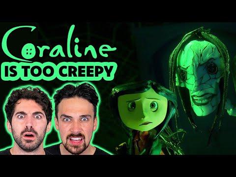 Watching *CORALINE* for the first time... this movie is for kids??