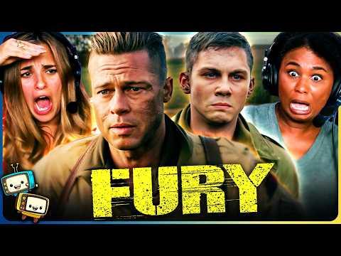 FURY (2014) Movie Reaction! | First Time Watch | Brad Pitt | Jon Bernthal | Shia LaBeouf