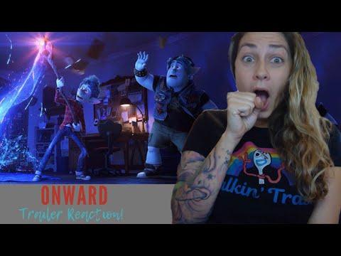 Onward Official Trailer REACTION! (Pixar)