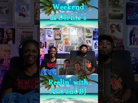 Weekend at Bernie's #shorts #ytshorts #weekendatbernies #movies #reaction | Asia and BJ