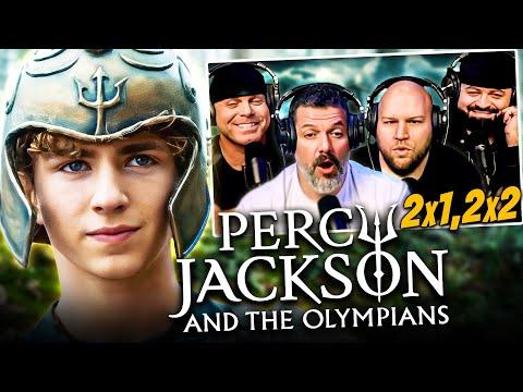 Percy Jackson season 2 episode 1 & 2 reaction | First time watching