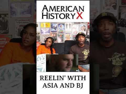 American History X | #shorts #moviereaction #couplesreaction #ytshorts | Asia and BJ