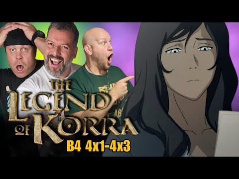 First time watching the LEGEND OF KORRA reaction s4 ep 1-3