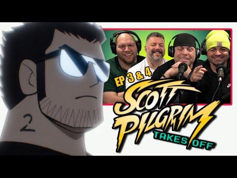 First time watching SCOTT PILGRIM TAKES OFF reaction episode 3 & 4