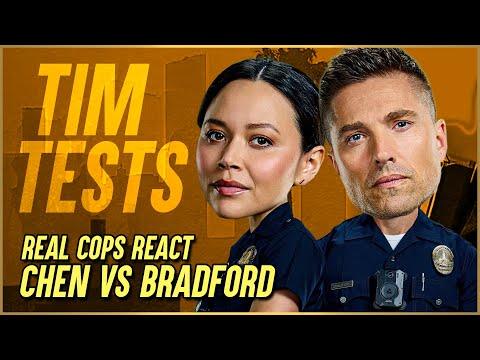 Officers React #31 - The Rookie "Tim Tests" Compilation (Tell us about Chenford!)