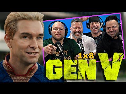 First time watching GEN V reaction season 1 episode 8 & The Boys season 4 Trailer reaction