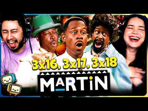 MARTIN (1994) 3x16, 3x17 & 3x18 Reaction! | First Time Watch | Martin Lawrence w/ Jaby Koay