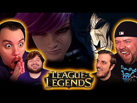 Reacting to EVERY League of Legends Cinematic from 2016 || League Of Legends Group Reaction