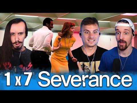 Severance 1x7 Reaction!! "Defiant Jazz"