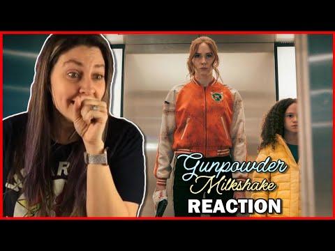 Gunpowder Milkshake Official Trailer Reaction