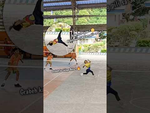 Roll Spiker Kid ! 😳 Batang Mamaw ! Walang pili sa Set ! Grabeh #sepaktakraw #shortsviral