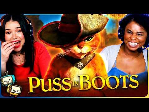 PUSS IN BOOTS Movie Reaction! | First Time Watch! | Antonio Banderas, Salma Hayek, Zach Galifianakis