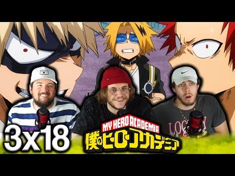 THE BOYS POPPED OFF | My Hero Academia 3x18 "RUSH!" Group Reaction!
