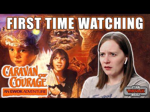 FIRST TIME WATCHING | Caravan of Courage (1984) | Movie Reaction | Vintage Star Wars Ewoks Camping