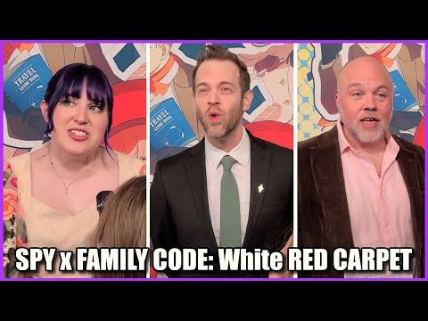 Spy x Family Code: White Red Carpet Premiere: Megan Shipman, Alex Organ, Phil Parsons, & More!