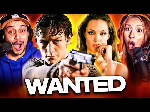 WANTED (2008) MOVIE REACTION - OVER THE TOP IN THE BEST WAY POSSIBLE! - FIRST TIME WATCHING - REVIEW