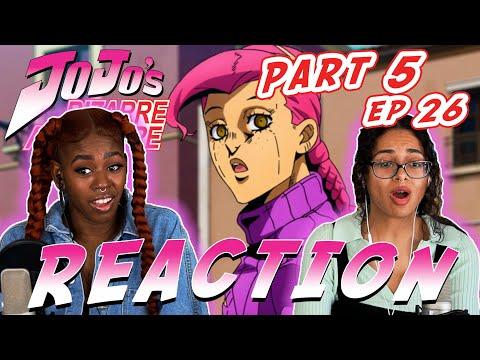 JBA: Golden Wind Part 5 Ep 26 - "A Little Story From the Past ~ My Name Is Doppio" REACTION!!