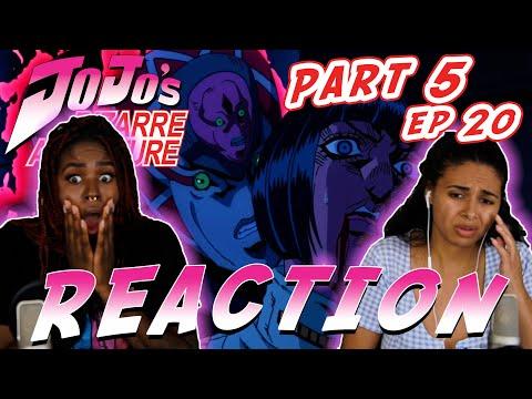 JBA: Golden Wind Part 5 Ep 20 - "The Boss' Last Orders" REACTION!!