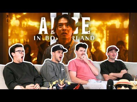 LET THE GAMES BEGIN...Alice in Borderland 3x2 | REACTION