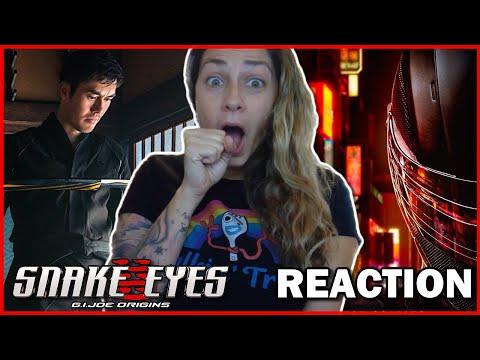 Snake Eyes Official "Behind The Mask" Trailer Reaction
