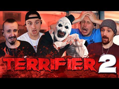 TERRIFIER 2 (2022) MOVIE REACTION!! - First Time Watching!