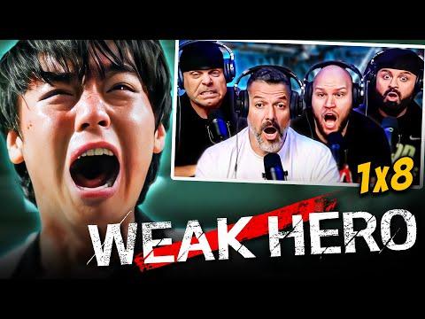 First time watching Weak Hero season 1 episode 8 reaction