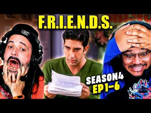 FRIENDS Season 4, Episodes 1, 2, 3, 4, 5 & 6 REACTION!! First Time Watching! 