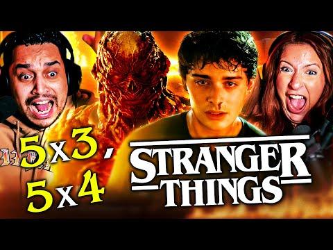 STRANGER THINGS SEASON 5 EPISODES 3 & 4 REACTION – HOLY SH*T WILL! – REVIEW