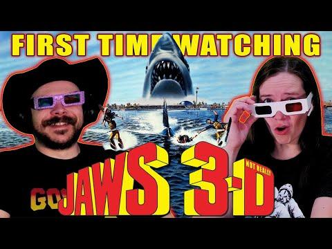 Jaws 3 (1983) | Movie Reaction | First Time Watching | IN 3-D!!! ...not really...