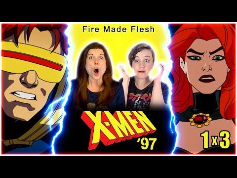 Madelyne Pryor?! OMG YES!! FANS REACT to XMEN '97 1x3 "Fire Made Flesh" | FIRST TIME WATCHING