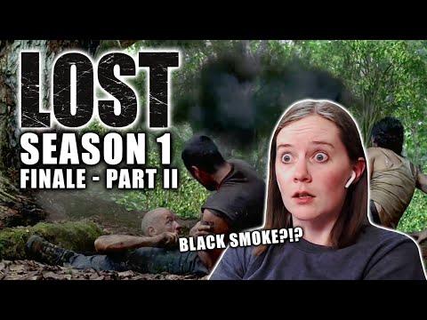 FIRST TIME WATCHING | LOST - Season 1 Finale | Part 2 | Black Smoke?