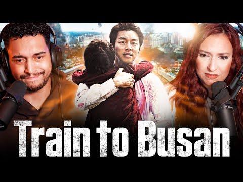 TRAIN TO BUSAN (2016) MOVIE REACTION - WE WERE NOT EXPECTING THIS! - First Time Watching - Review