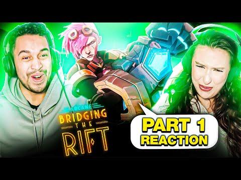 REACTING TO ARCANE: BRIDGING THE RIFT Part 1  - I Only Dream in Risky - League of Legends