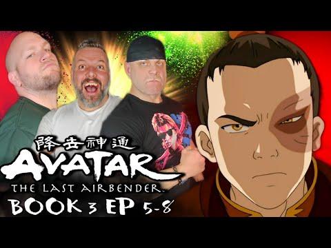 First time watching Avatar The Last Airbender reaction Book 3 ep 5-8