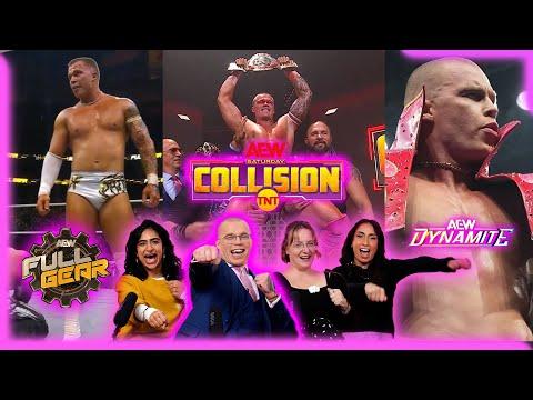 The Girls react to Kyle Fletcher WITH Kyle Fletcher | vs Ospreay at AEW Full Gear and Dustin Rhodes!