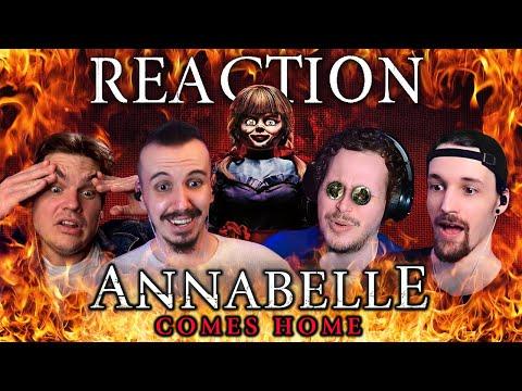 ANNABELLE COMES HOME (2019) MOVIE REACTION!! - First Time Watching!